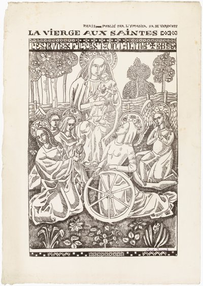 De hellige jomfruer af Emile Bernard