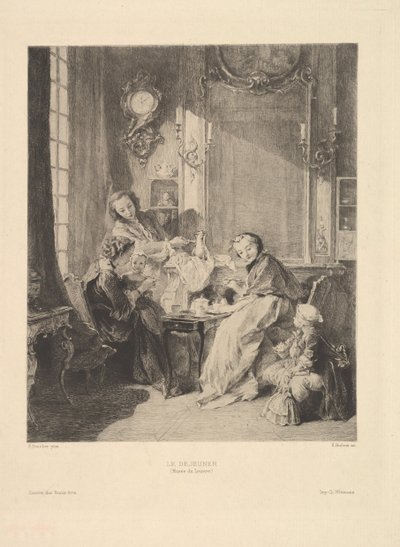 Morgenmad, 1897. af Emile Boilvin