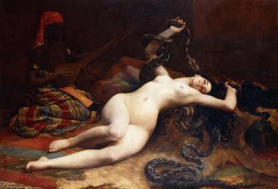 A Charmer (olie på lærred) af Emile Cambiaggio