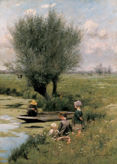 Ved floden af Emile Claus