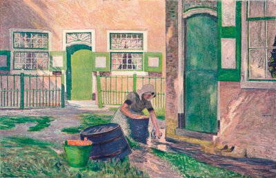 Farm en Zud-Beveland, c1899 af Emile Claus