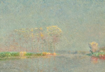 Tåge på Lysen af Emile Claus