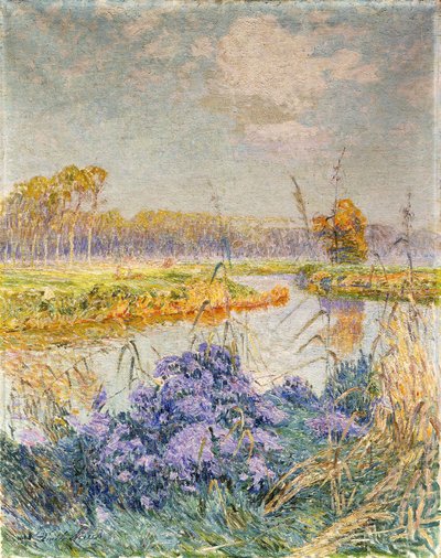 La Lys - De Leie, født 1902 af Emile Claus
