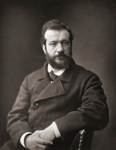 Felix Henri Bracquemond. Portræt. af Emile Courtin