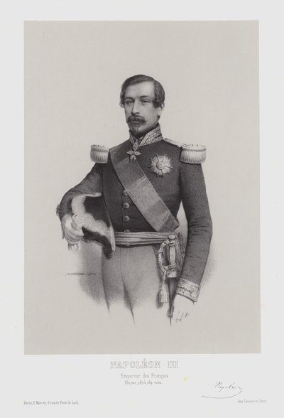 Napoleon III, kejser af Frankrig af Emile Desmaisons