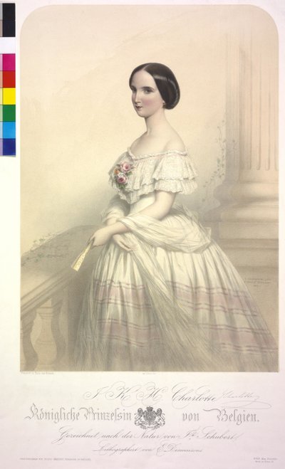 Kongelig prinsesse af Belgien I K. H. Charlotte af Emile Desmaisons