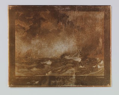 Forlis Le Naufrage af Emile Frédéric Salmon (signed by artist)