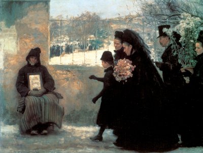 All Saints Day, 1888.     733633   da       Dänisch Successfully Translated  Original: Virgin and Child with Saints Benedict, Justina, Placidus and Scholastica, ca 1515 Translat: Virgin and Child with Saints Benedict, Justina, Placidus and Scholastica, ca  af Emile Friant
