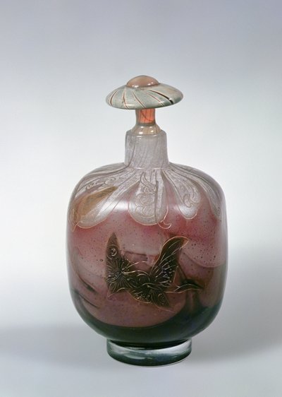 Flaske og prop, ca.1900 af Emile Galle