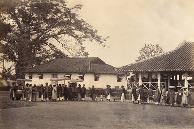 Bryllupsoptog, Cochinchina, 1866. af Emile Gsell