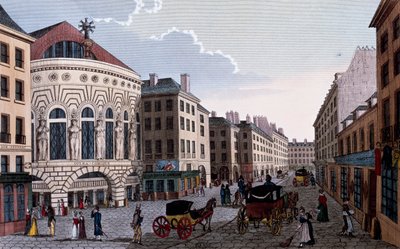 Louis Philippe forlader kongeslottet den 31. juli af Emile Jean Horace Vernet