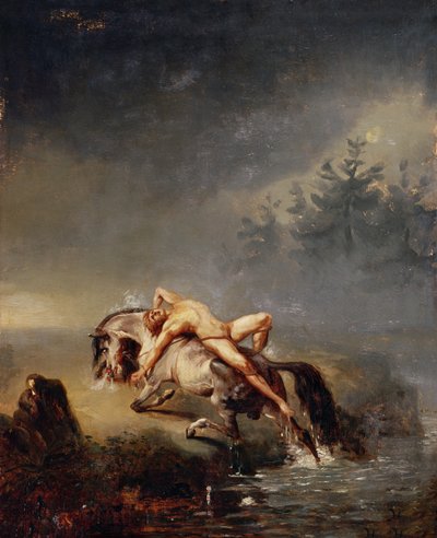 Mazeppa af Emile Jean Horace Vernet