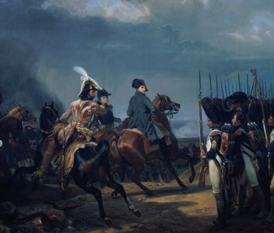 Slaget ved Iena, 14. oktober 1806 (se 70309 for yderligere oplysninger) af Emile Jean Horace Vernet