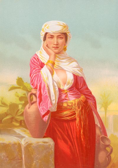 Kvinden fra Samaria af Emile Jean Horace Vernet