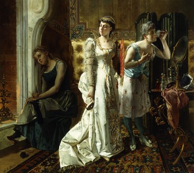 Askepot og hendes onde søstre, 1892 af Emile Meyer
