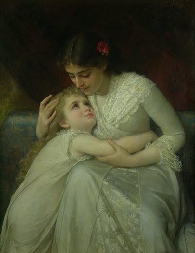 Mor og barn af Emile Munier