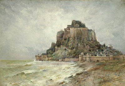 Mont Saint-Michel, 1896 af Emile Noirot