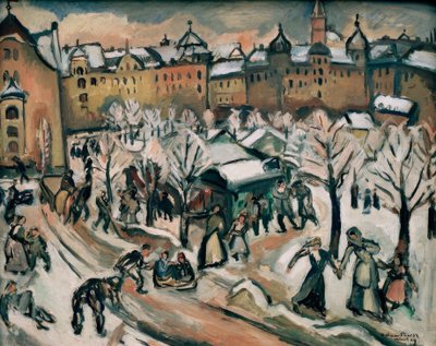 Neige a München af Emile Othon Friesz