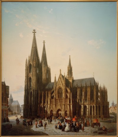 Kölnerdomen forventes færdig af Emile Pierre Joseph De Cauwer