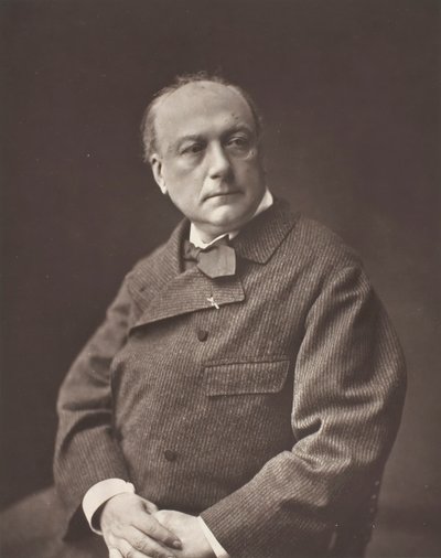 Théodore de Banville, [fransk digter og forfatter], ca. 1876. af Emile Tourtin