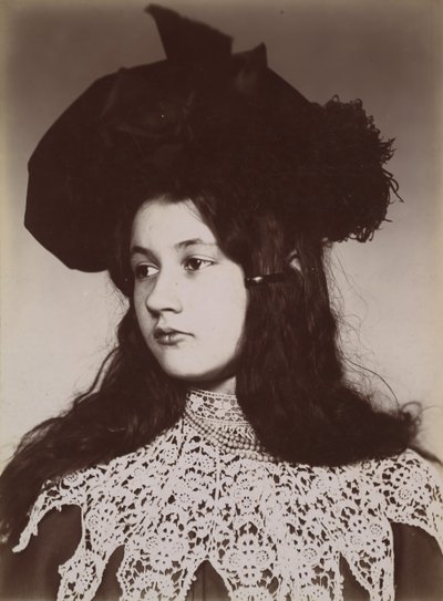 Denise Zola, ca. 1900. af Emile Zola