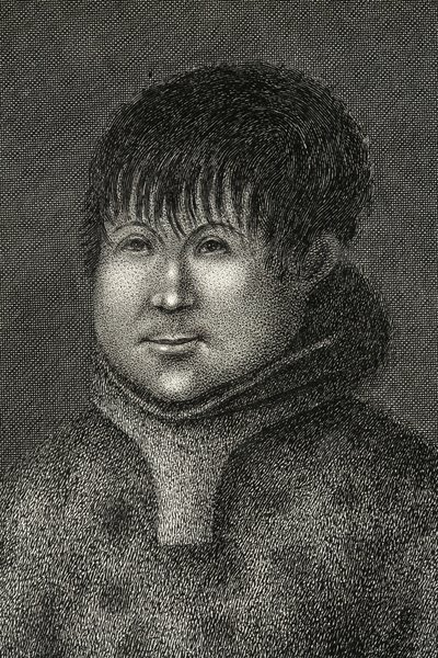 John Sakeouse, indfødt fra Jacob Sund, Grønland, den første Esquimaux, der vides at have været her i landet, 1816 af Emilia Anderson