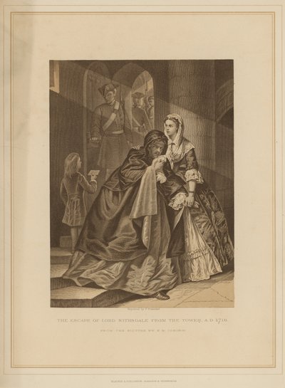 Lord Nithsdales flugt fra Tower of London af Emily Mary Osborn
