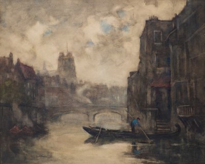 Dordrecht (akvarel) af Emily Murray Paterson