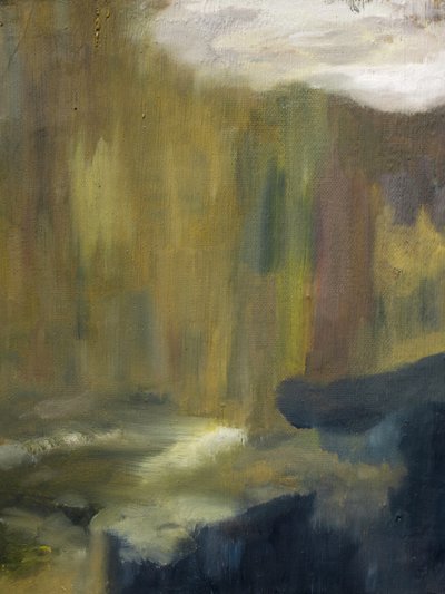 Forest River Glow af Emily Tingey