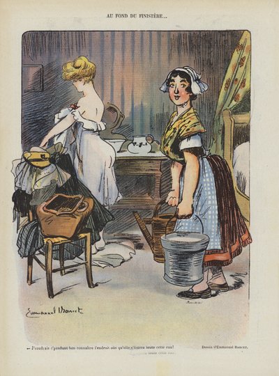 Illustration til Le Rire af Emmanuel Barcet