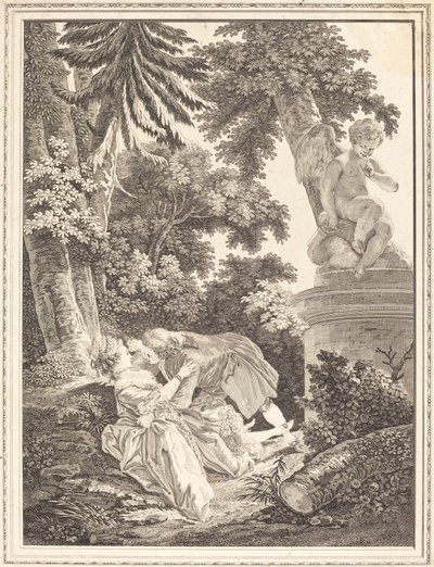 Natten af Emmanuel Jean Nepomucène de Ghendt after Pierre Antoine Baudouin