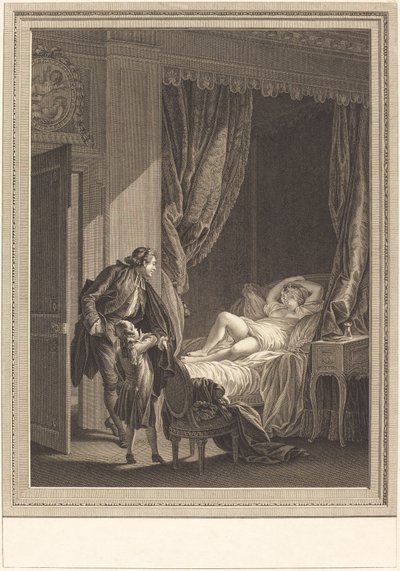 Morgen af Emmanuel Jean Nepomucène de Ghendt after Pierre Antoine Baudouin