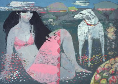 Procris (olie om bord) af Endre Roder