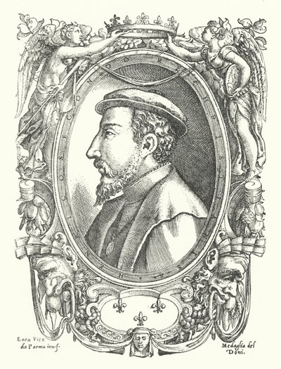 Henrik II, konge af Frankrig af Enea Vico