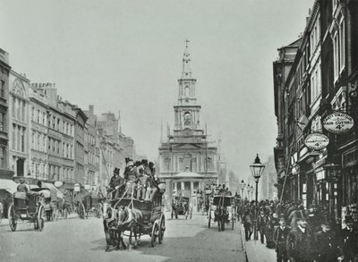 4-10 Strand, Westminster LB: forhøjninger, 1895 af English Photographer