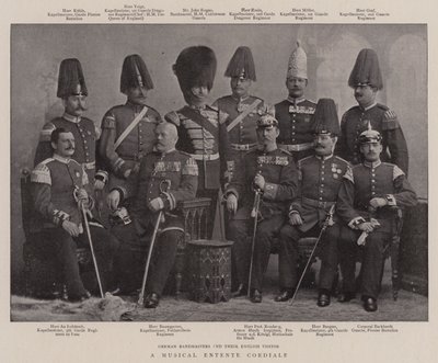 En musikalsk Entente Cordiale af English Photographer