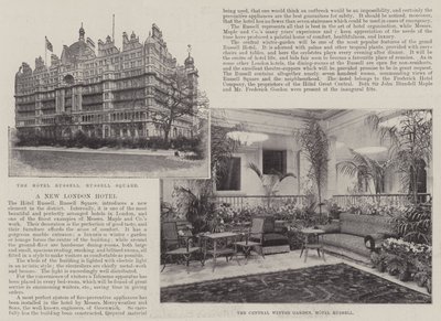 Et nyt London Hotel af English Photographer