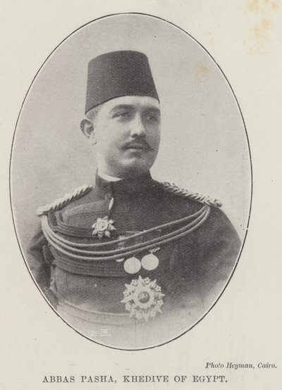 Abbas Pasha, Khedive i Egypten af English Photographer