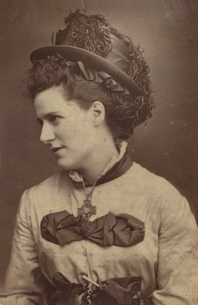 Ada Cavendish af English Photographer