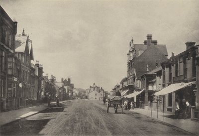 Aldeburgh, High Street (s/h-billede) af English Photographer