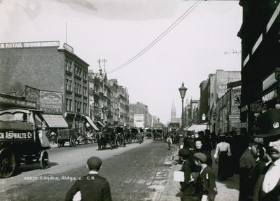 Aldgate, London af English Photographer