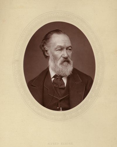 Alfred Elmore, irsk maler af historiske emner af English Photographer