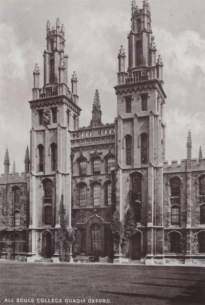 All Souls College Quadrangle Oxford af English Photographer
