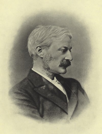 Andrew Lang (fotogravure) af English Photographer
