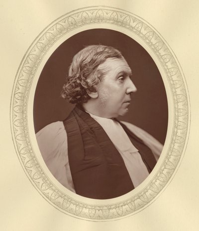Archibald Campbell Tait, ærkebiskoppen af Canterbury af English Photographer