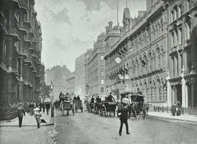 Army and Navy Stores, Victoria Street, Westminster LB: ser mod øst ved Francis Street, 1895 af English Photographer