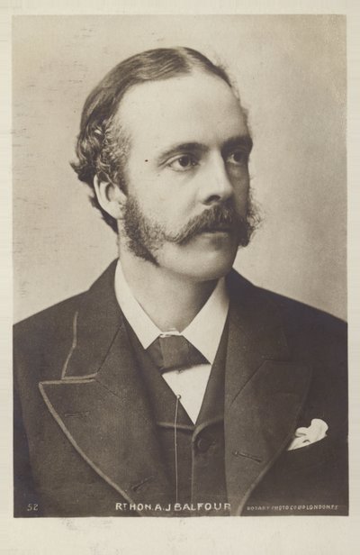 Arthur Balfour af English Photographer