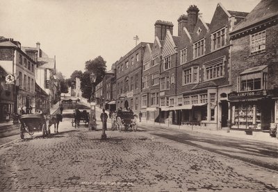 Arundel: High Street (s/h foto) af English Photographer