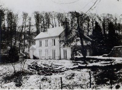 Asham House nær Beddingham i East Sussex af English Photographer