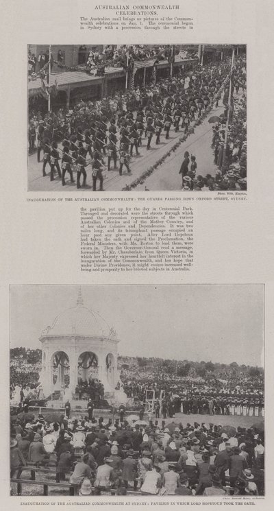 Australske Commonwealth-fester af English Photographer